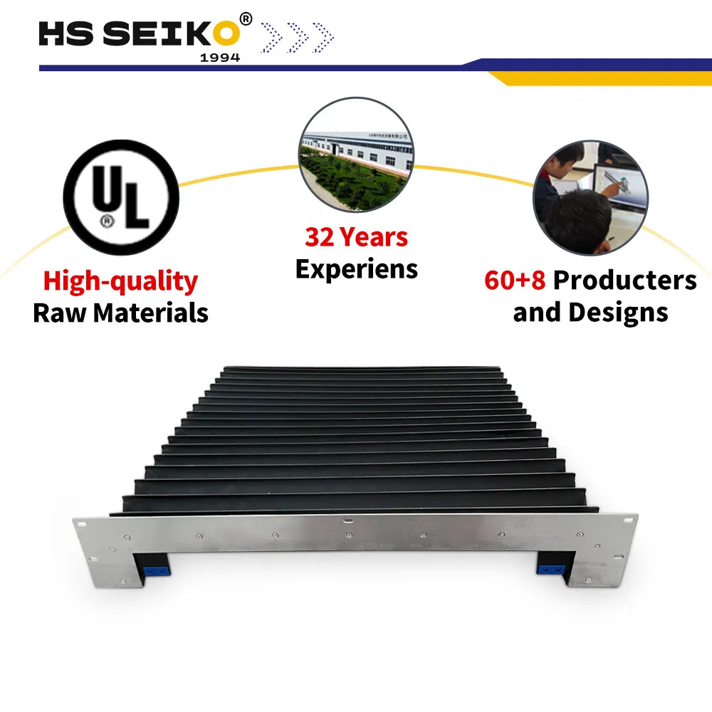Miniature Accordion Bellows Cover for Electronic Components and Micro Robotics