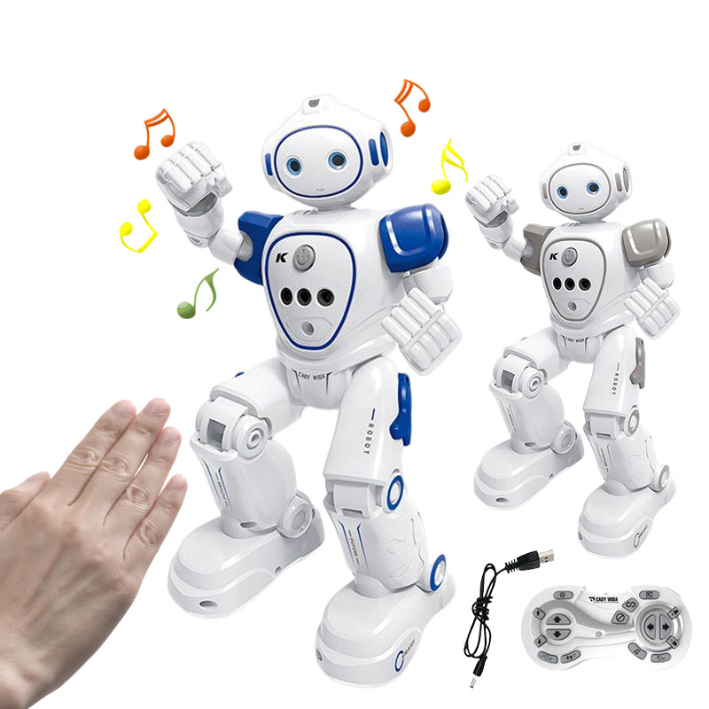 RC Remote Control Intelligent Dancing Robot Hand Gesture Control Kids Educational Humanoid Smart Toy Robots for School Children