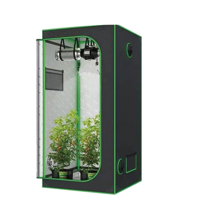 UV Indoor LED Plant Seedlings 2X2 Grow Tent Kit 4X2 Hydroponic Vertical Farming Grow Tent Kit with Evo (EMC) for Booster