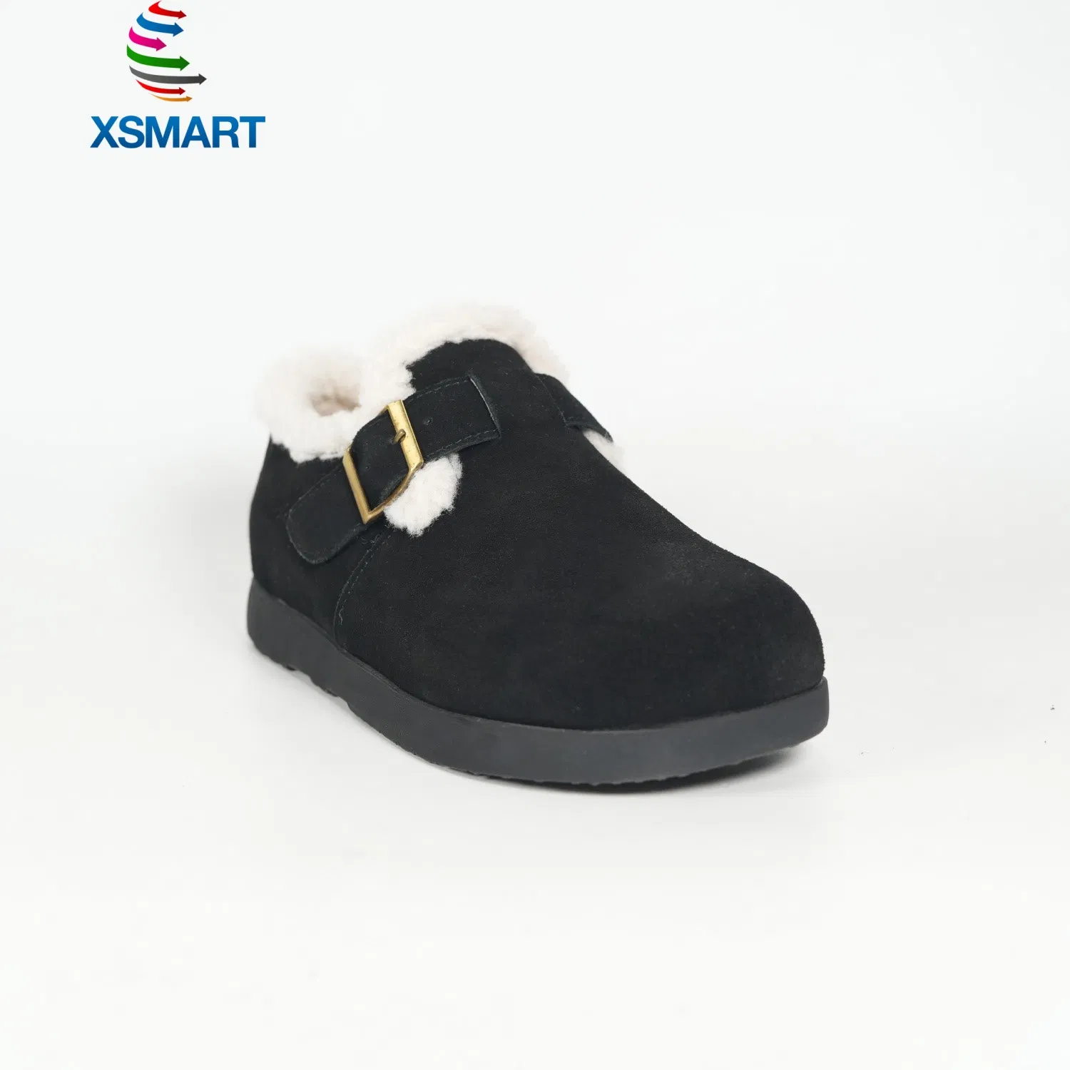 Birkenstock-Inspired EVA Comfort Shoes for Women Lightweight with Fur Warmth Slip-Resistant