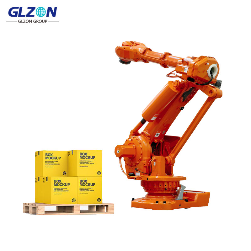 Fully Automatic Box Palletizer with Ai Vision Smart Loading &amp; Stacking System