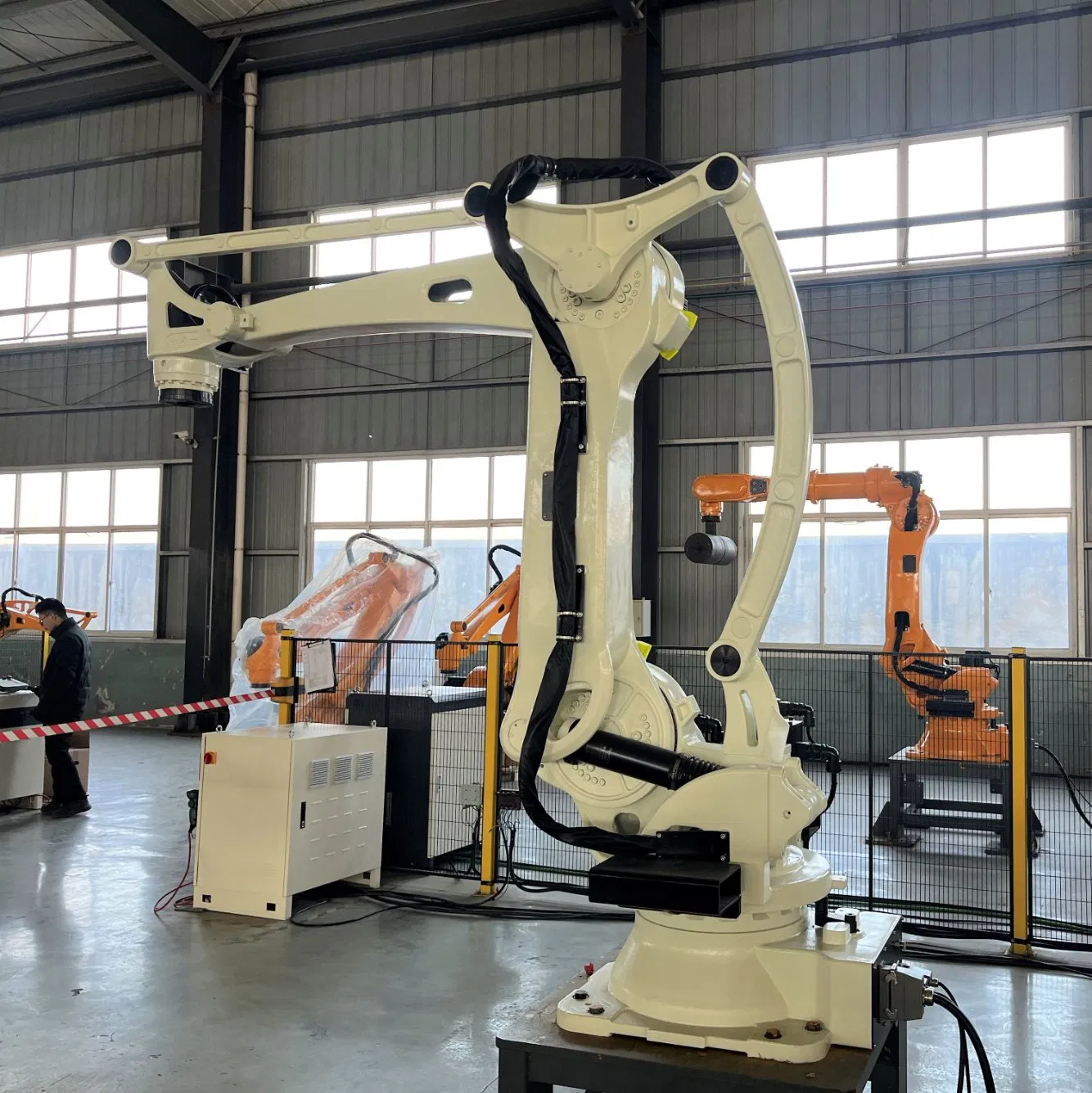Full-Automatic Industrial Programmable Intelligent Large Payload Palletizing Robot