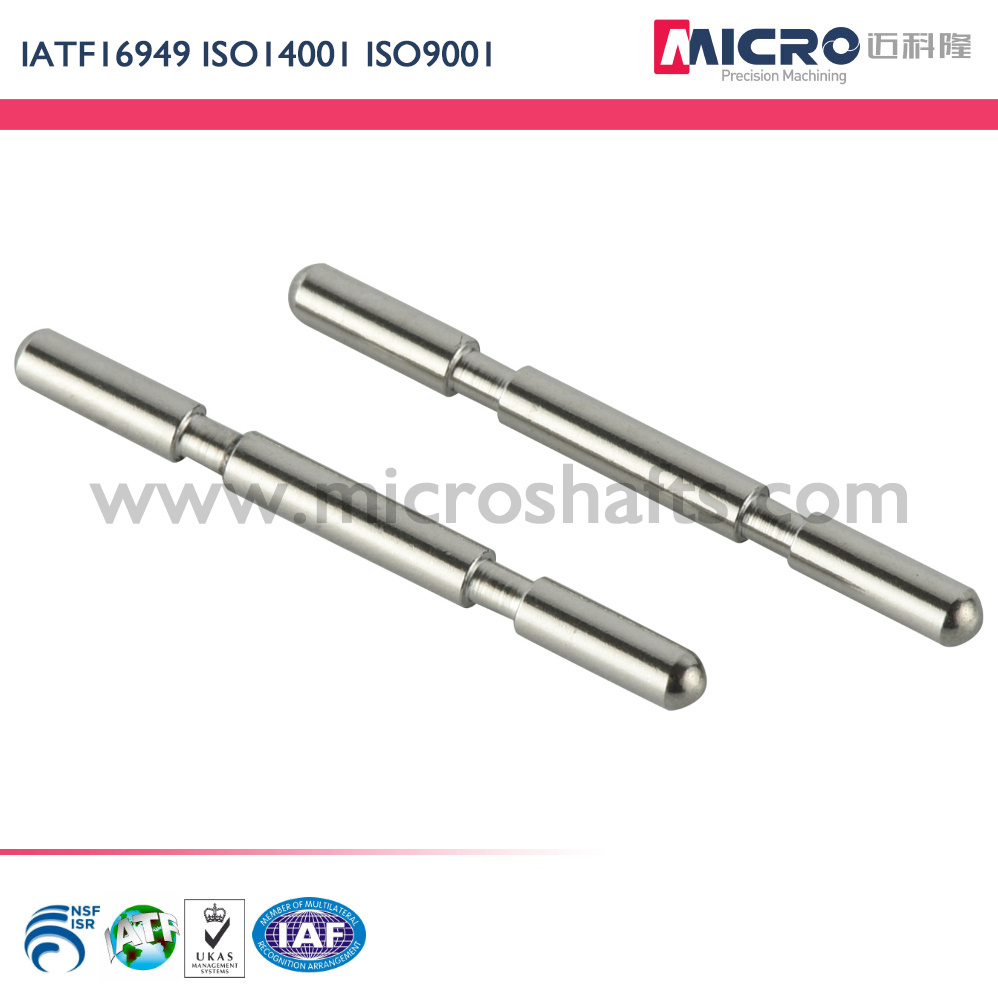 OEM Precision CNC Machined Transmission Shaft for Micro Motor/Auto/Medical/Power Tools IATF Certified Heat Treated Stainless Steel