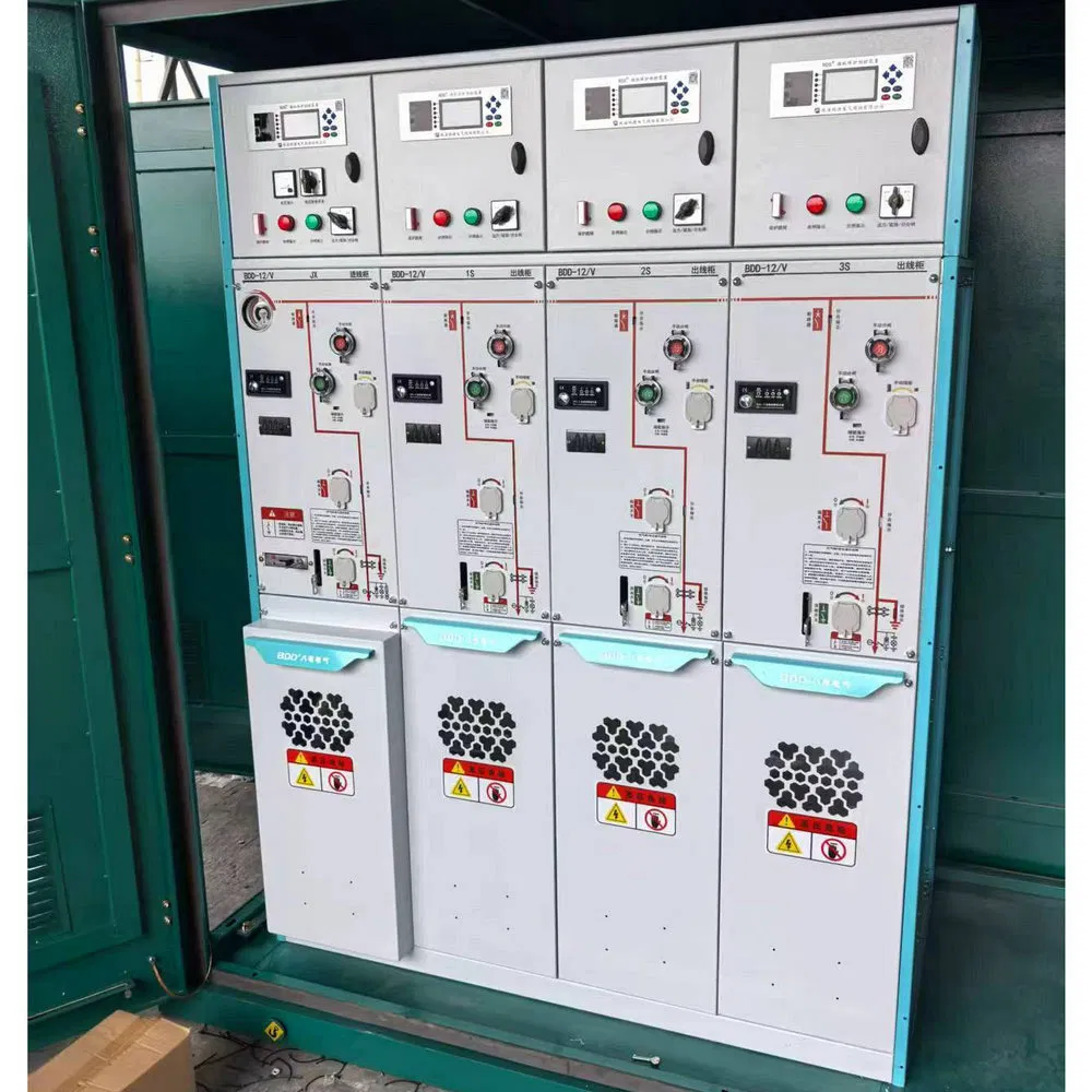 Burr-Free Strong Environmental Adaptability Bdd-12 (V) Fully-Insulated Metal-Enclosed Ring Main Unit for Hotels