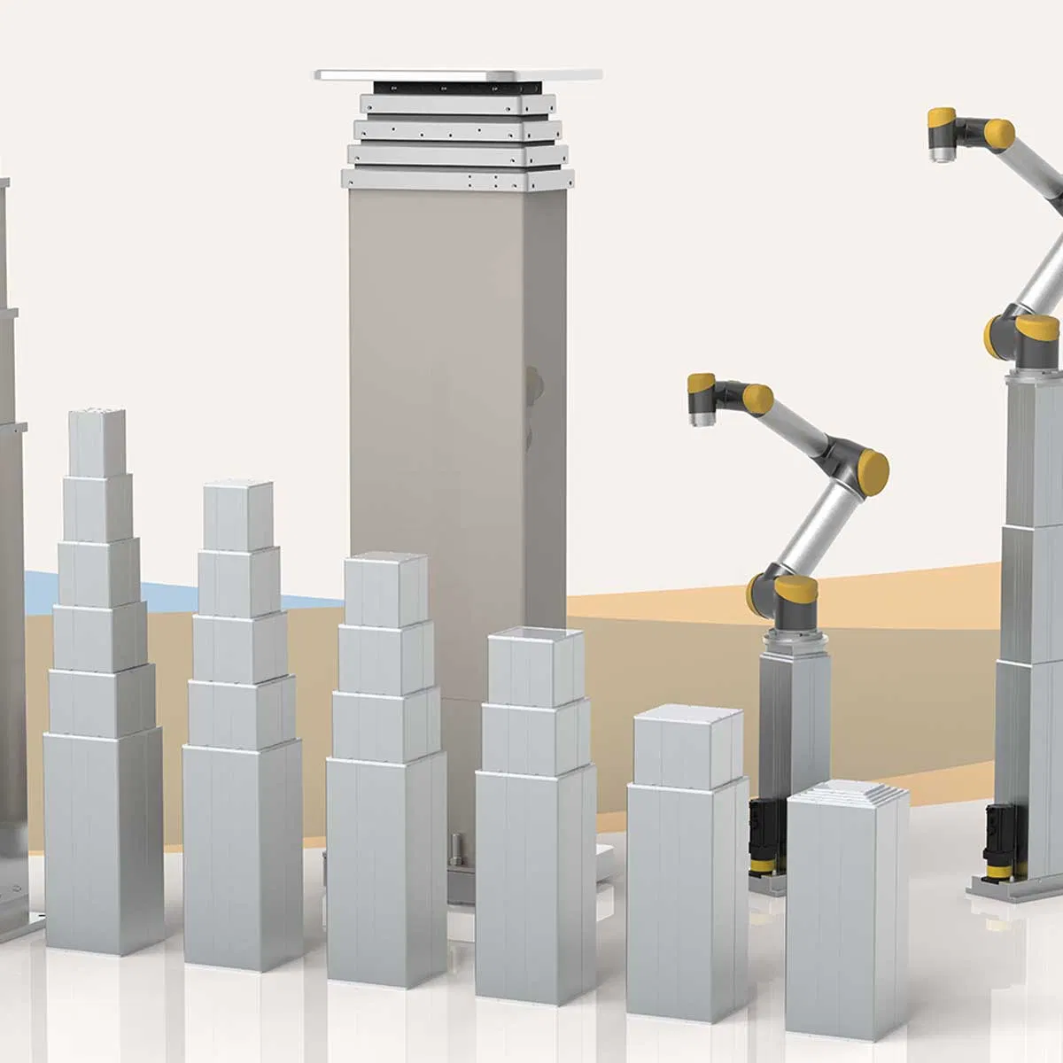 Full-Automatic 200 Kg Geming Lifting Straps Scissor Lift Robotics Htd3