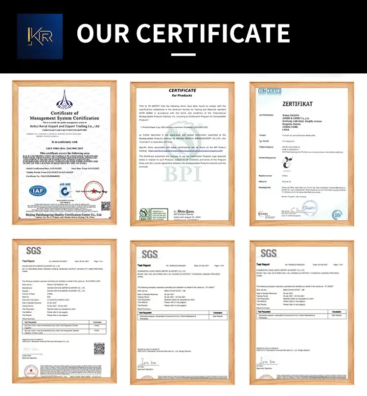 Certifications