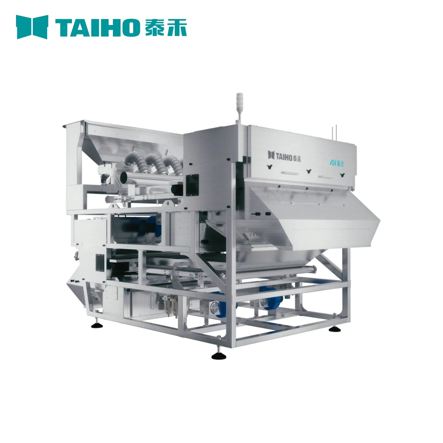 Optical Intelligent Vision AI Peeled Garlic Sorting Machine TAIHO Color Sorter