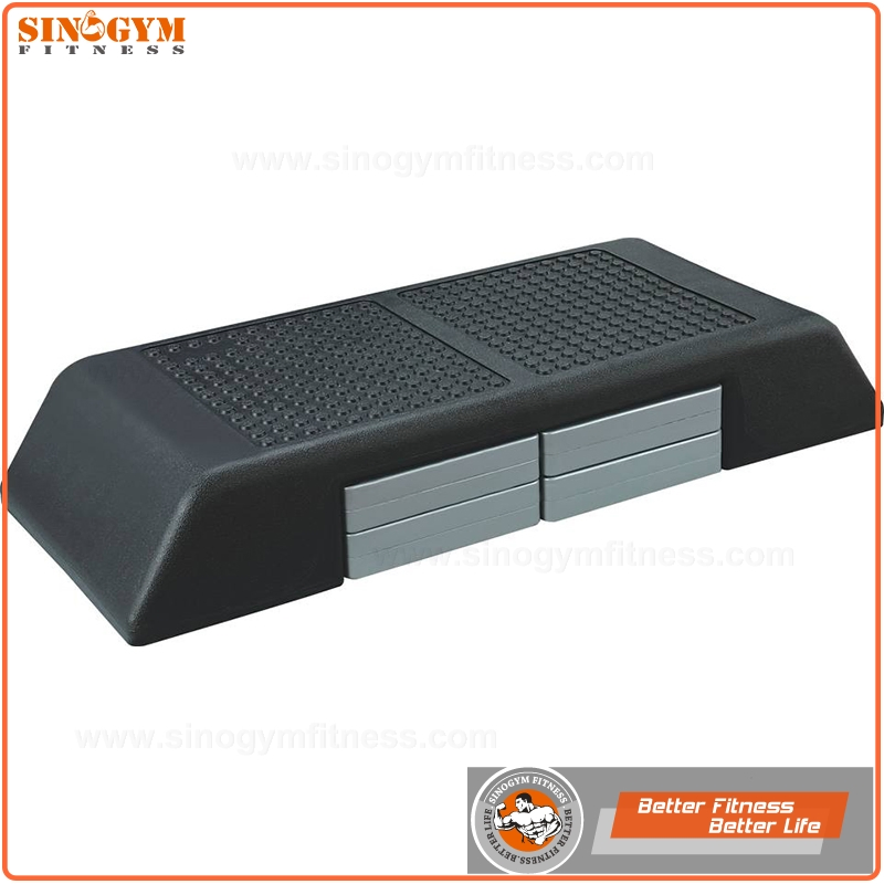 90cm Height Adjustable Aerobic Exercise Step Platform with 4 Risers for Workout
