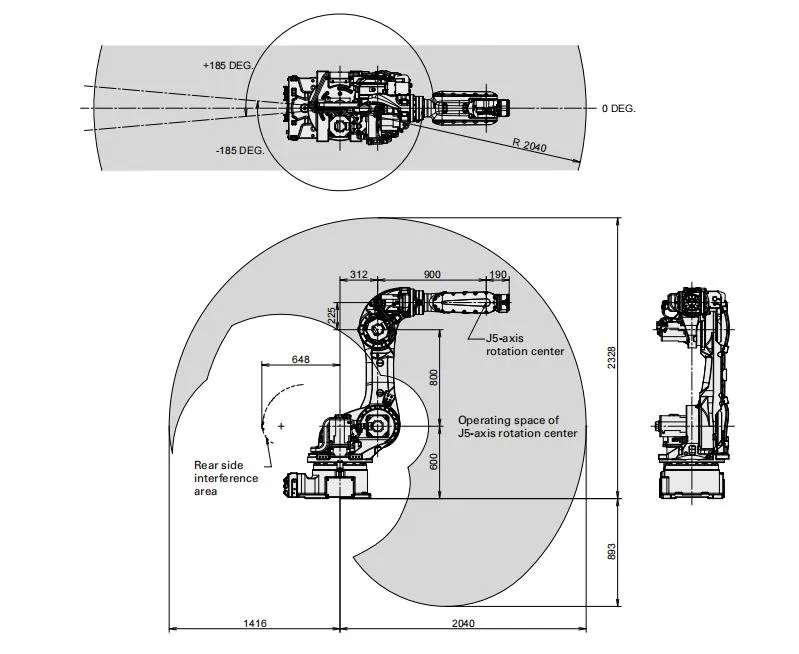Fanuc M-800ia 6 Axis