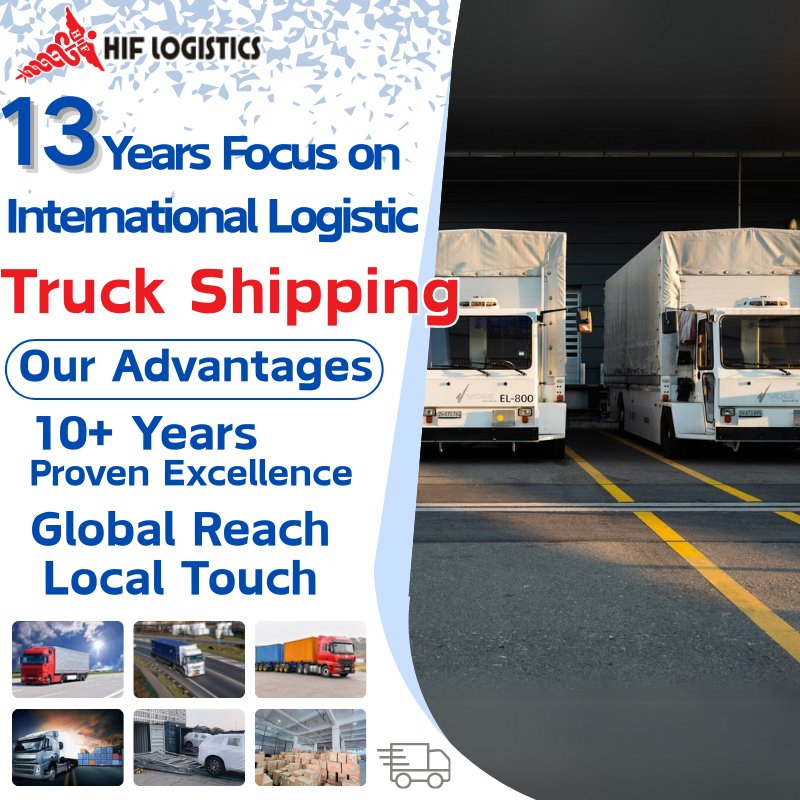 China-Russia/Belarus Tailored Trucking Transportation for Cross-Border Shipments with Door-to-Door Logistics