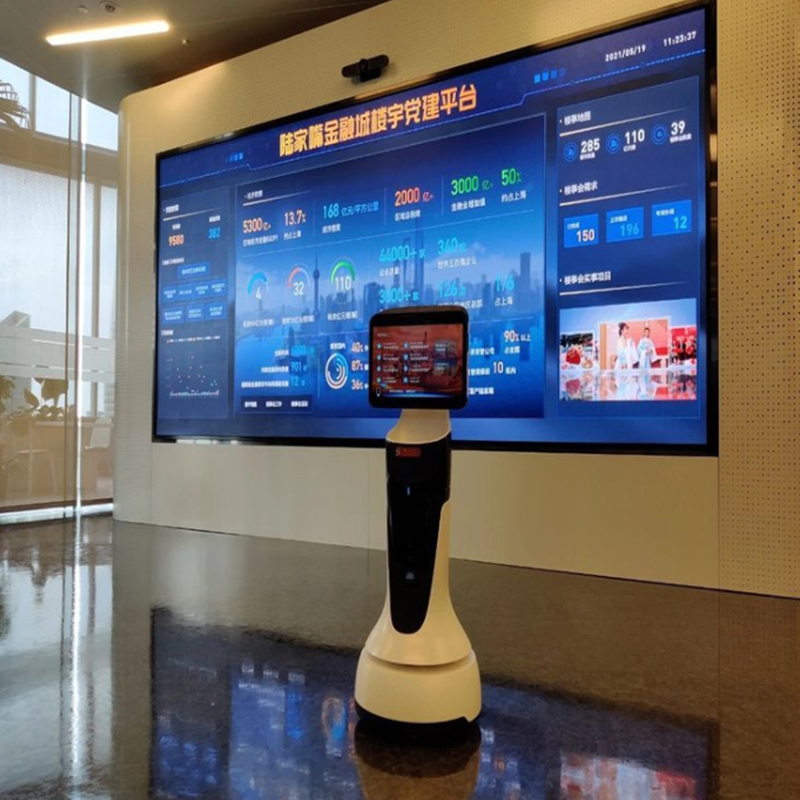 Contactless Hygienic Safe Food Delivery Robot