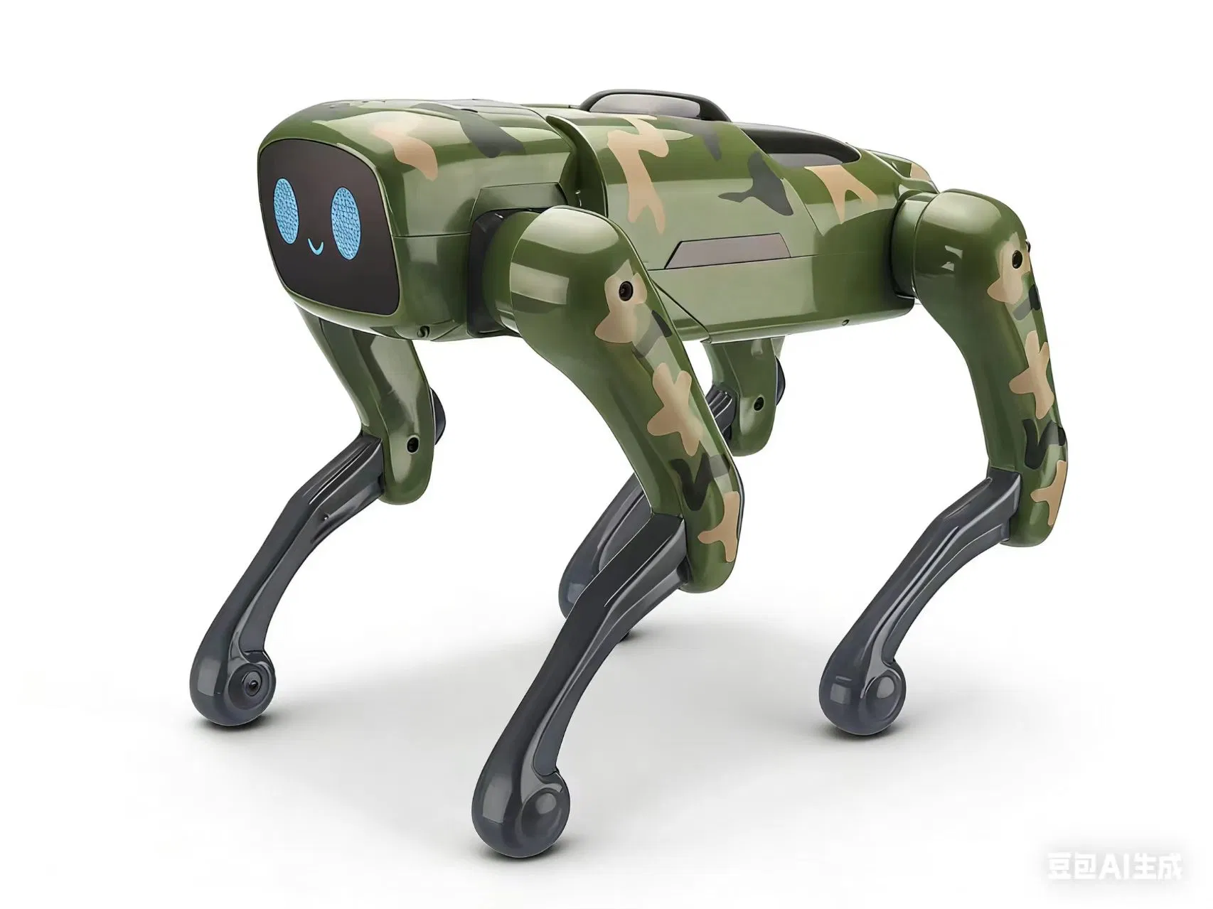 2.4G Remote Control Programmable Smart Robot Dog Interactive Mech Guardian with 20+ Stunt Actions, Rechargeable Kids Educational Toy