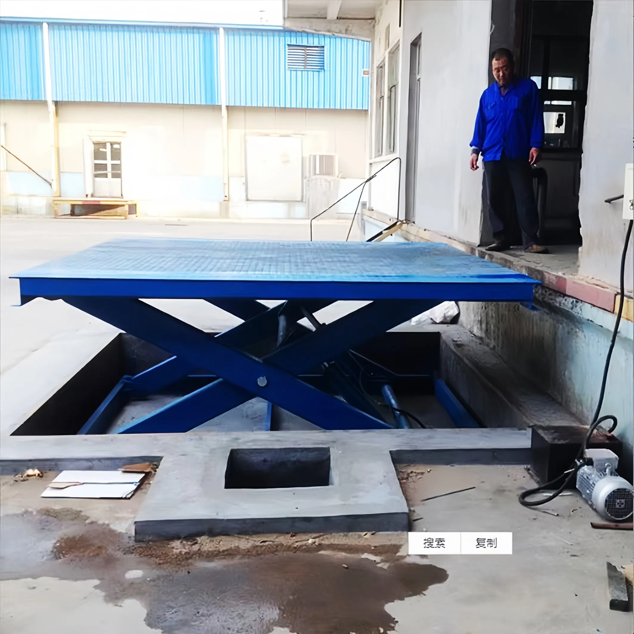 Hot 500kg 2m 6m 10m Foldable Electric Scaffolding Lift Platform Electric Lifting Scaffold for Wall Paint