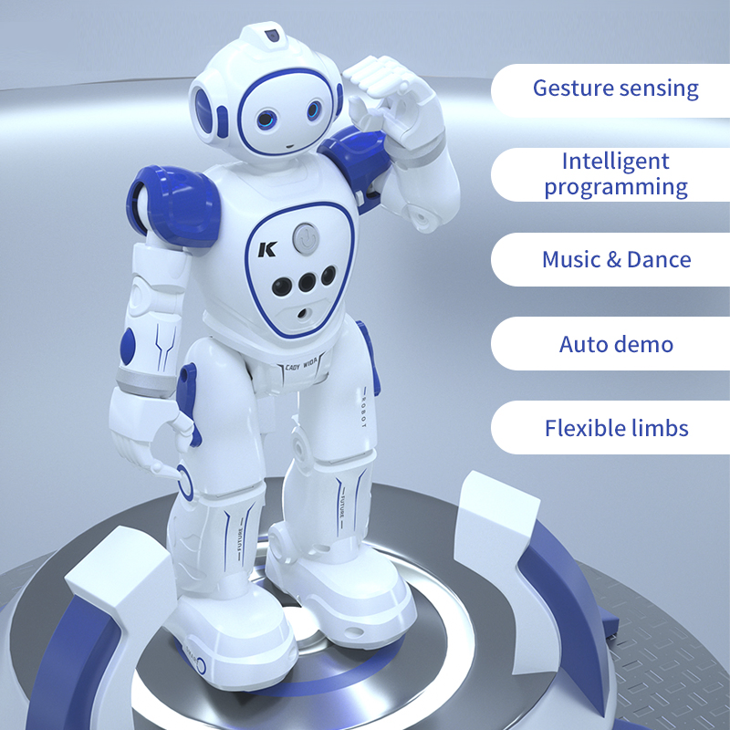 RC Remote Control Intelligent Dancing Robot Hand Gesture Control Kids Educational Humanoid Smart Toy Robots for School Children