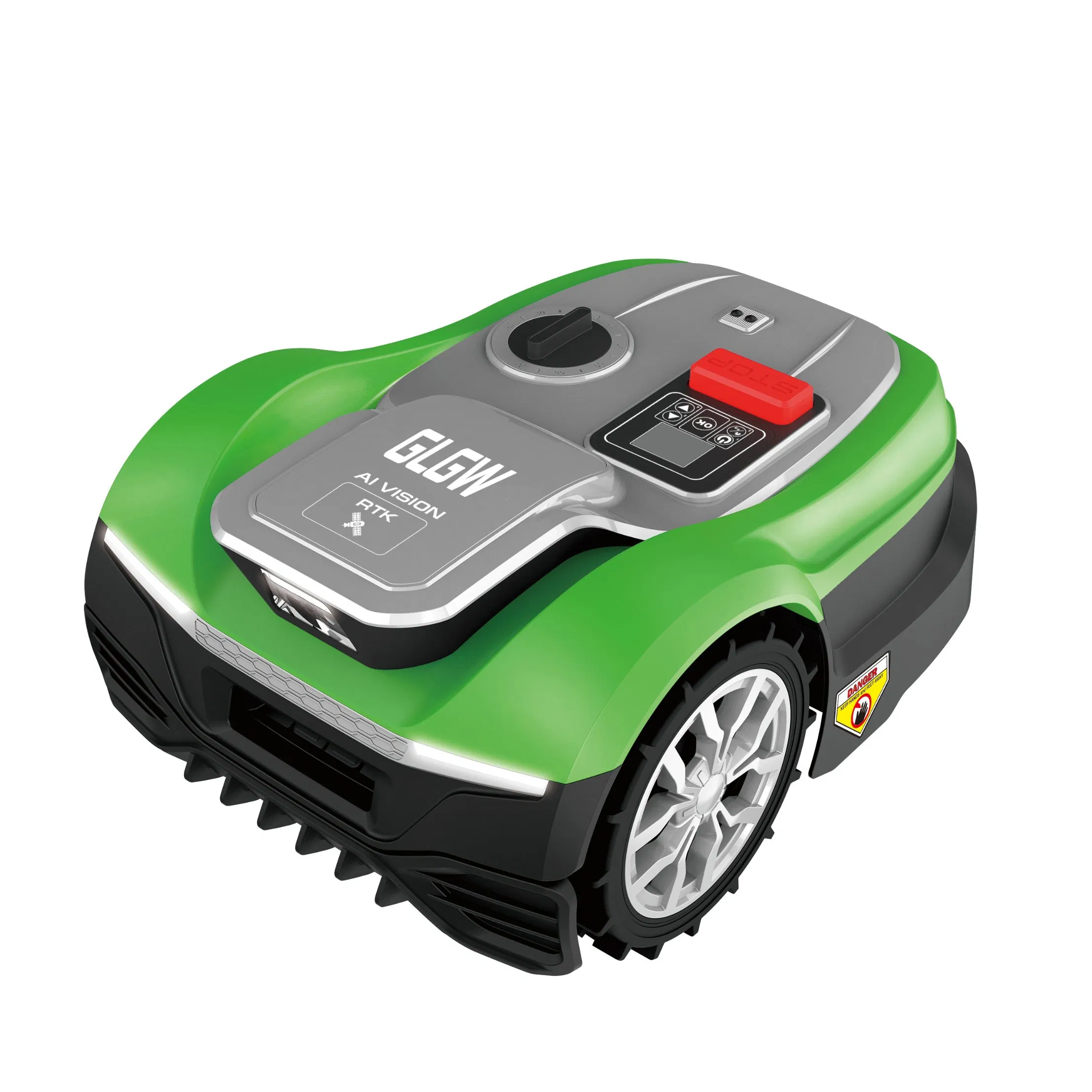 Glgw Robotic Cordless Electric Lawnmower Ai Vision Robot Lawn Mower Automatic for Garden