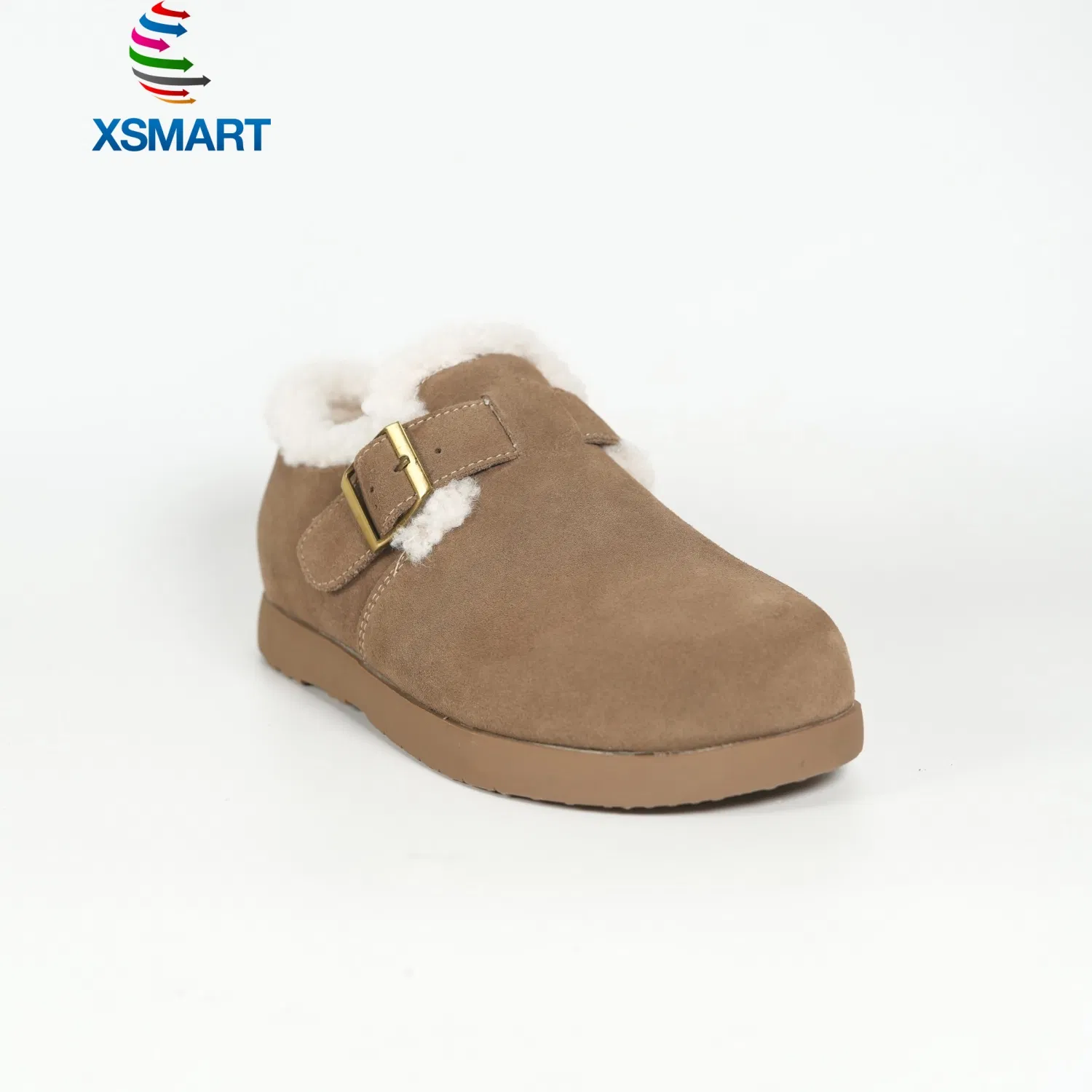 Birkenstock-Inspired EVA Comfort Shoes for Women Lightweight with Fur Warmth Slip-Resistant