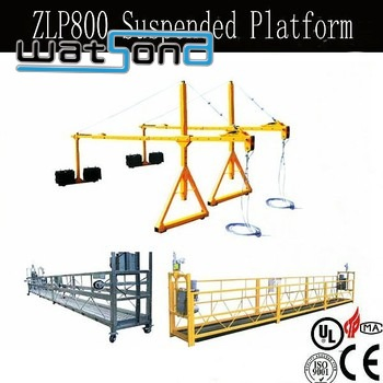 Aluminum Zlp 1000 Power Suspended Platform for Building Facade Cleaning