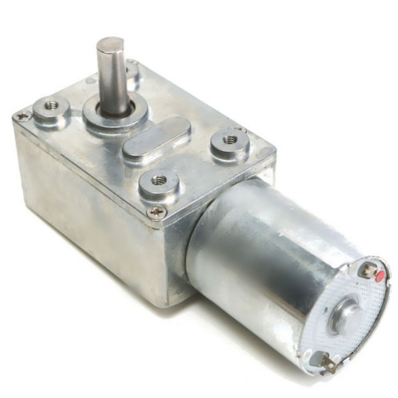 Micro 46mm * 32mm Square Gearbox Motor 6V 12V 24V 1rpm 10rpm 30rpm Right Angle DC Gear Motor with Reduction Reducer
