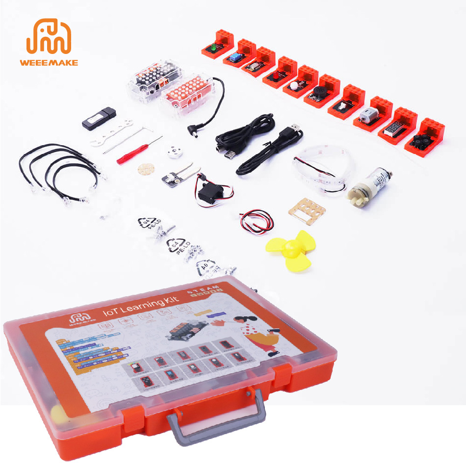 Weeemake Students Lot Learning Kit Smart Programming Stem Educational Esp32 Kits for Arduino