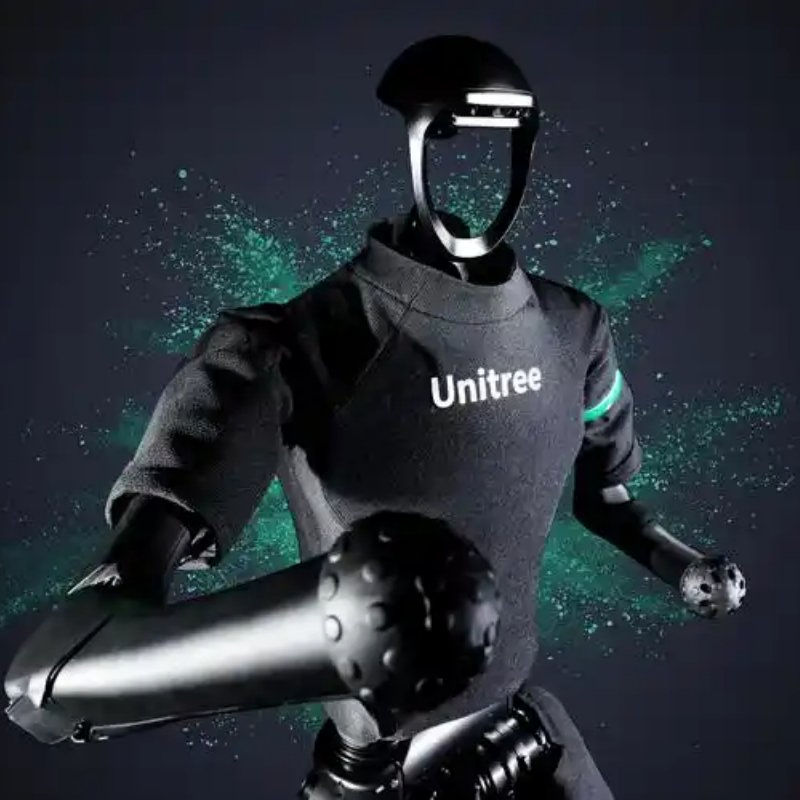 Unitree H1 Humanoid Robot, Ai-Powered with 3D Vision, for Research/Industrial Use