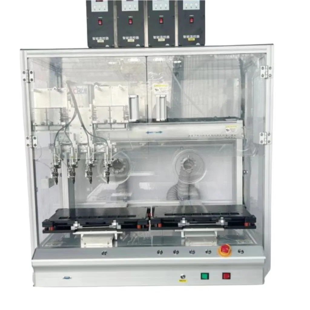 High-Speed 5-Axis CNC Automatic Soldering Robot for Precision PCBA with Benchtop Design and Programmable Path Control