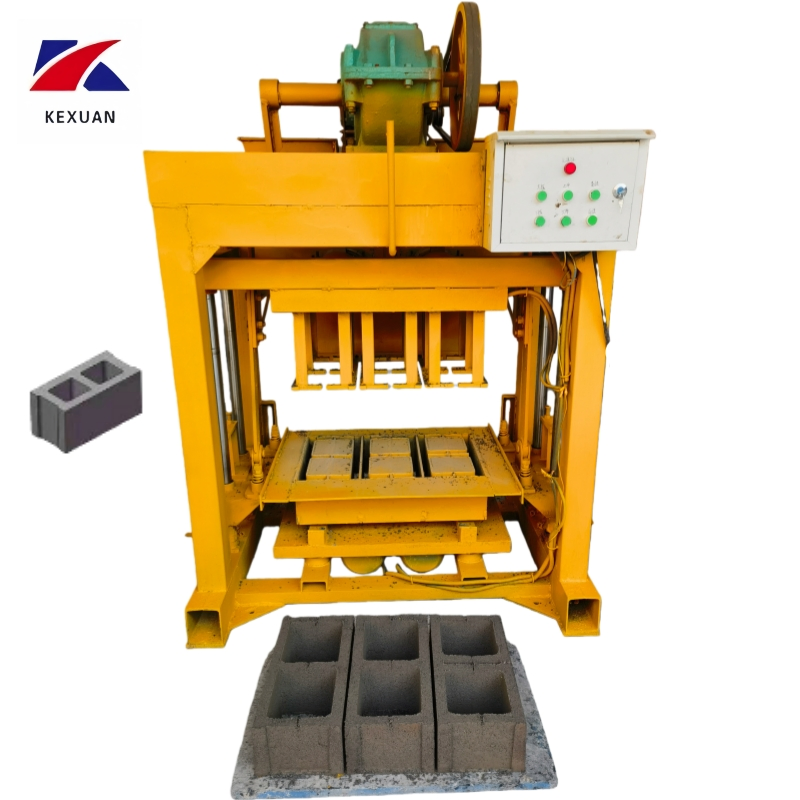 4-40 Ai Vision Inspection Concrete Block Machine