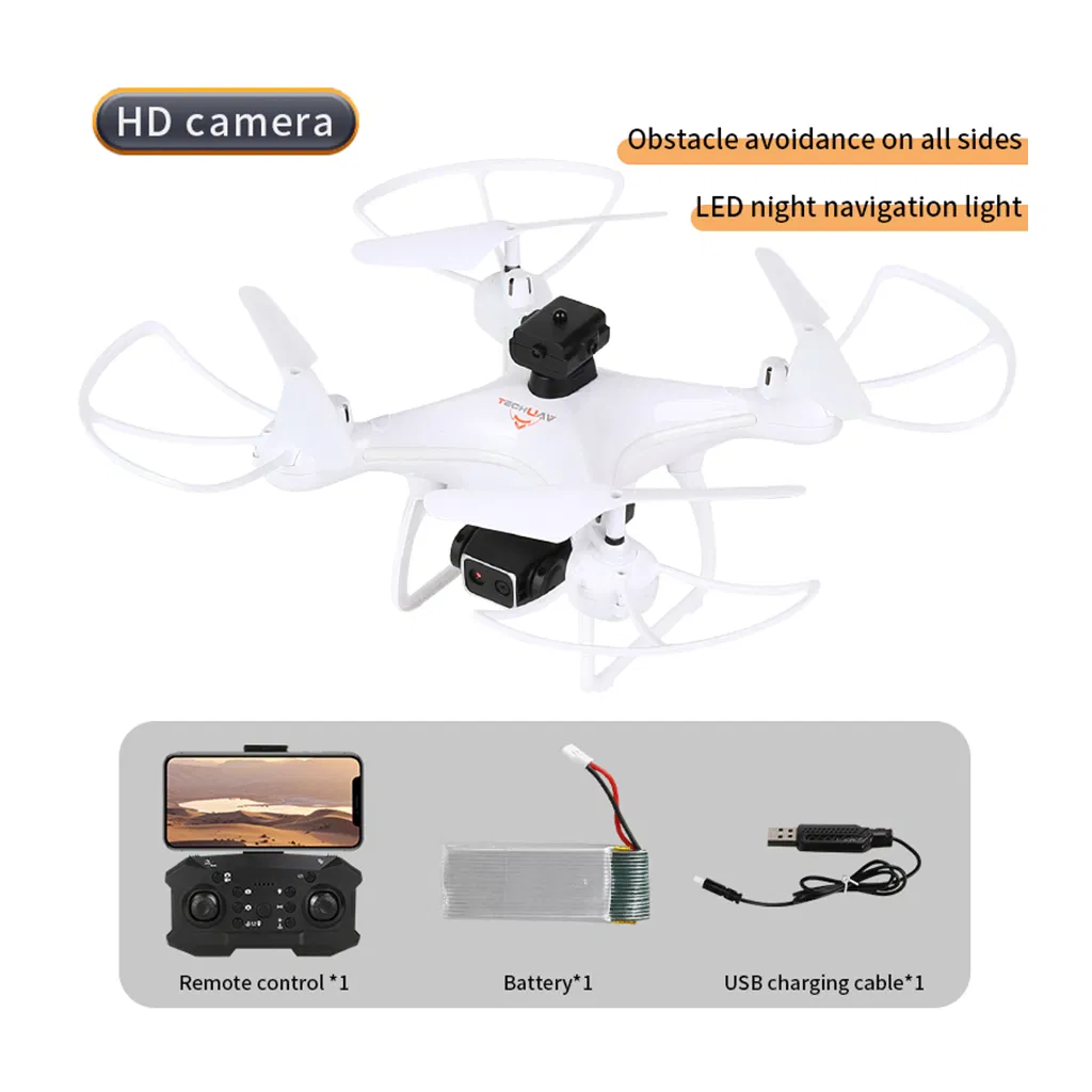 Kids Toy Colorful Lighting Drone with Four Side Obstacle Avoidance 360 Degree Rotation and Night Navigation Light