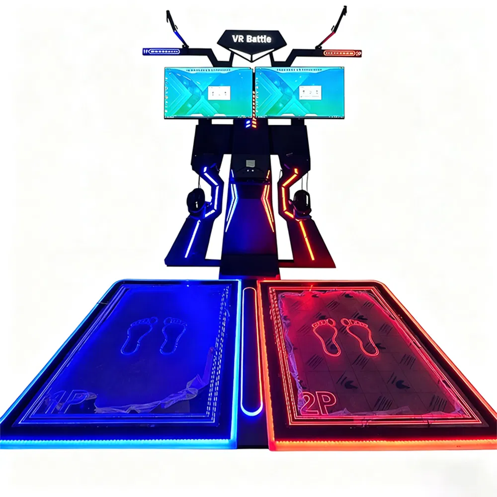 Competitive Dual-Player Vr Battle 2p Interactive Vr Arcade Machine