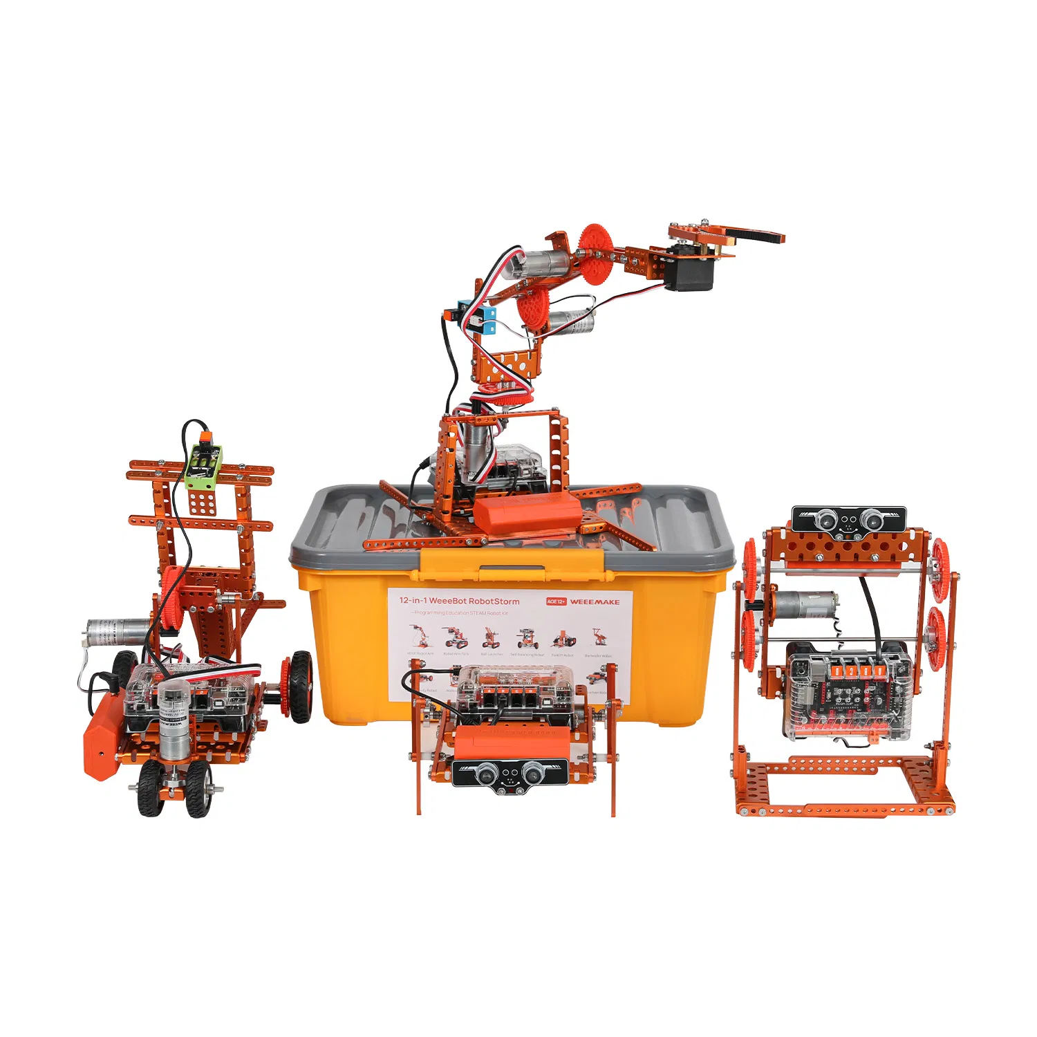 ODM/OEM Stem Education Program Metal Robot DIY Coding Arm Kit School Children Educational Robot Kit