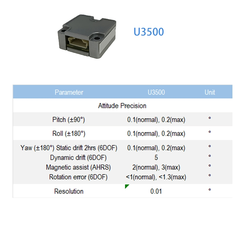 Robotics Grade Imu3500 Low Noise Performance Vibration Resistant Design