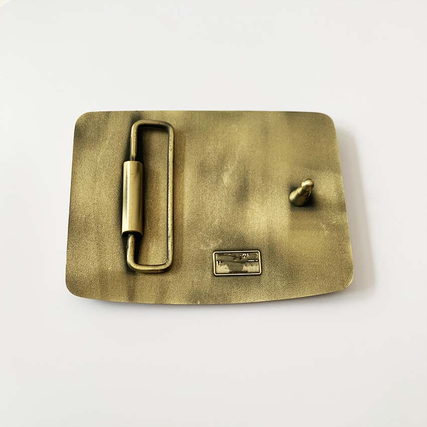 Wholesale Customize Size Belt Buckle Antique Plated Metal Buckles with Competitive Price