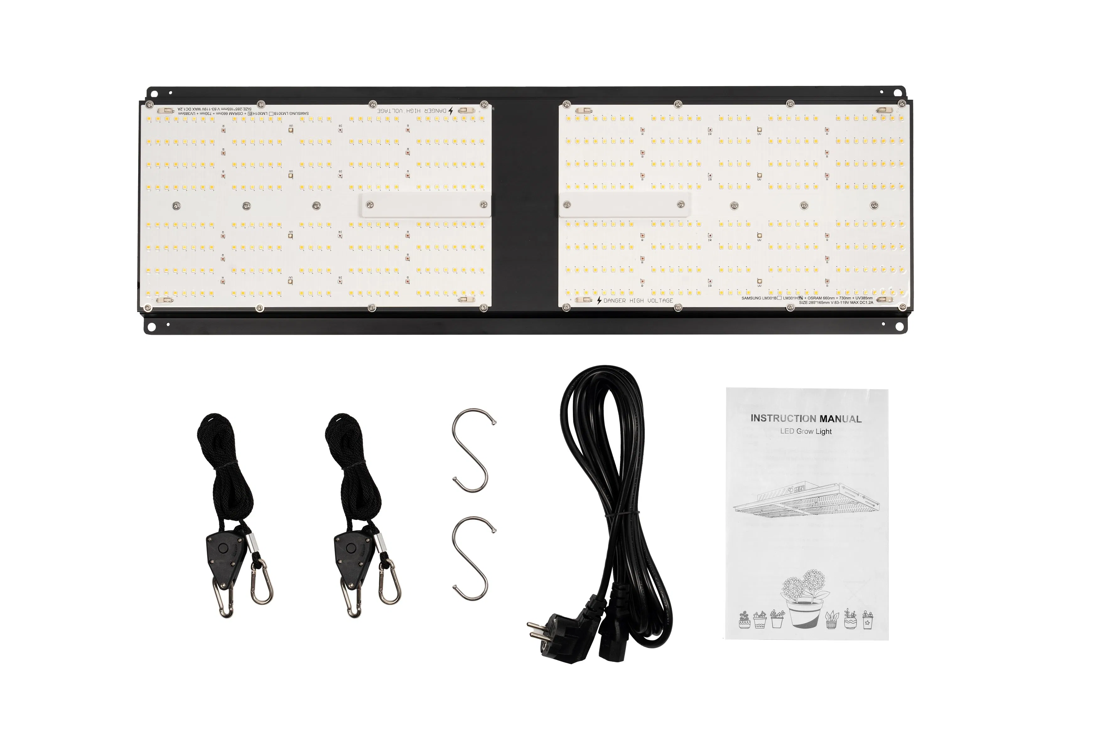 300W Indoor LED Plant Plant Stands Marijuana Grow Tent Kit Full-Cycle Good LED 6500K LED Grow Tent Kit with Samsung LEDs (EMC) for Indoor Plant