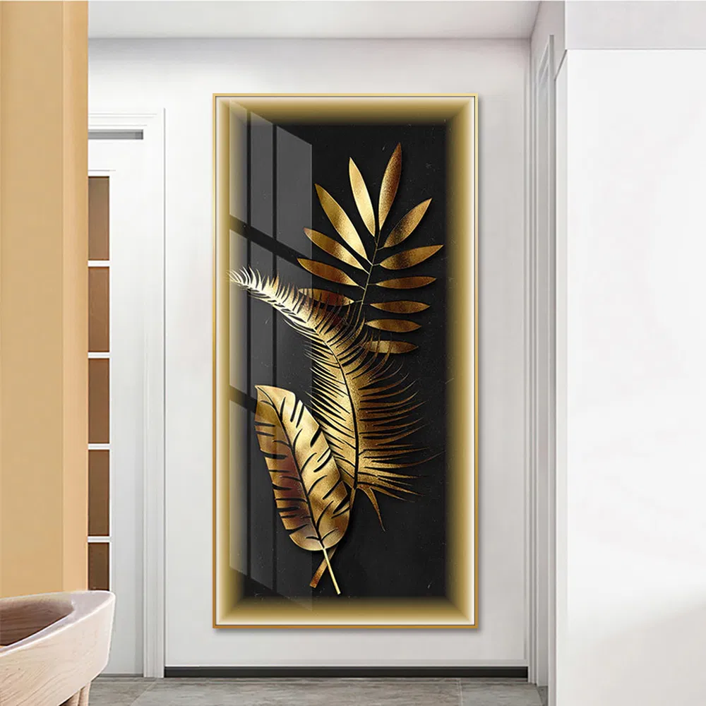 Elegant Wall Art Painting: Chic Crystal Home Decor for Modern Spaces