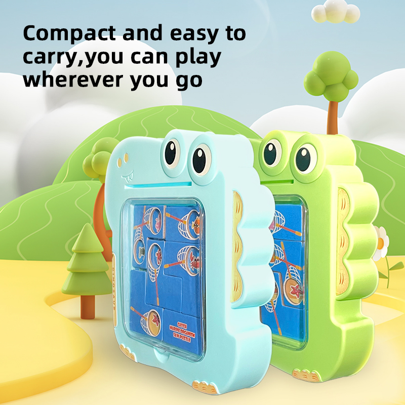 Fun Dinosaur Shaped Puzzle Game for Underwater Exploration Board Game Toy