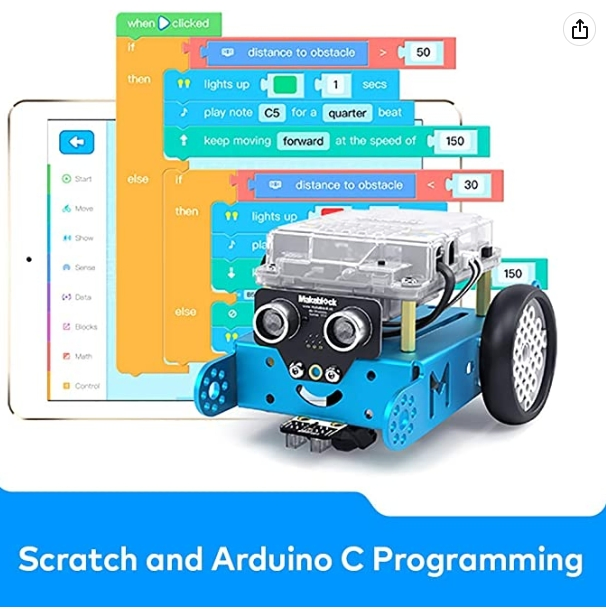 Makeblock Mbot V1.2 Educational Robot Kit Mbot Kid's First Robot Kit for Coding and Stem Learning