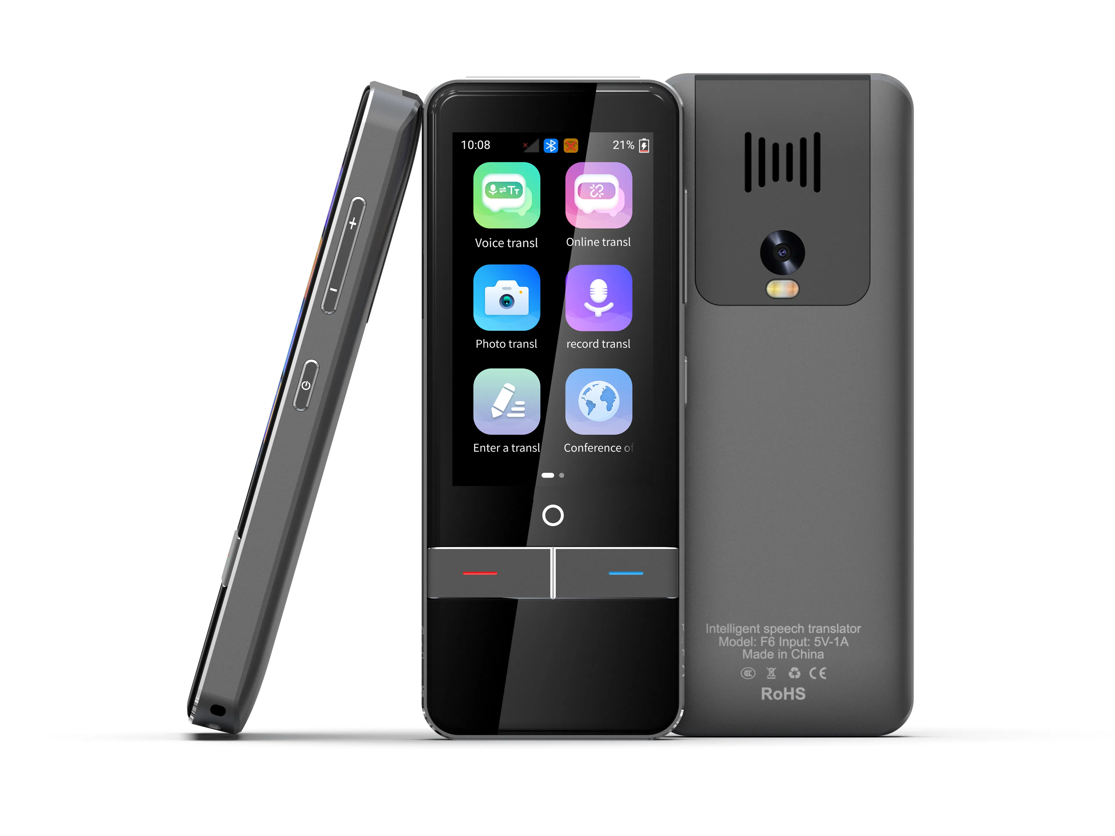 Portable Ai Translator for Effortless Conversations with Voice Recognition