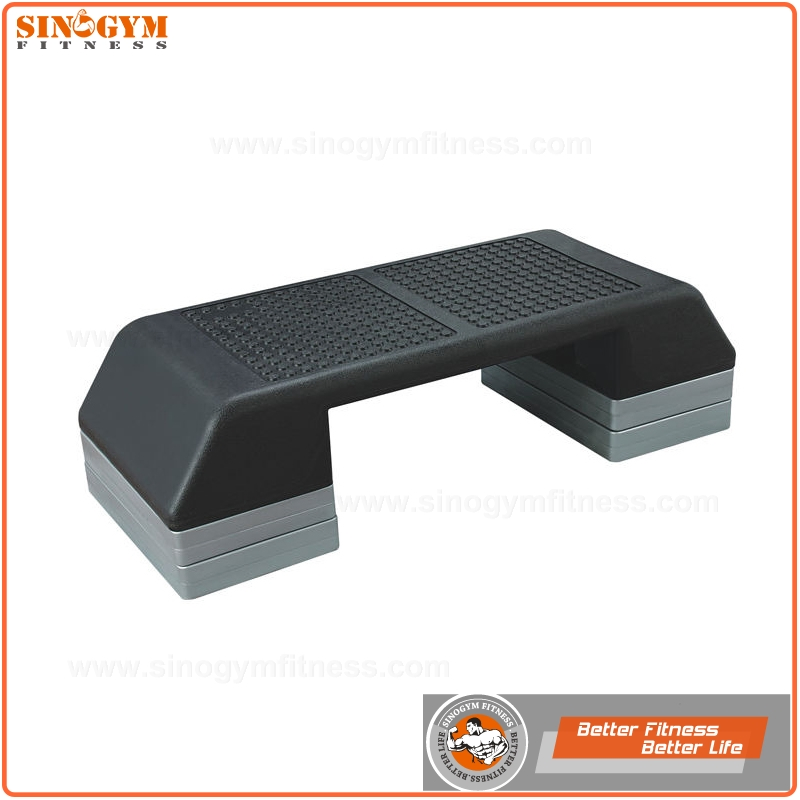 90cm Height Adjustable Aerobic Exercise Step Platform with 4 Risers for Workout