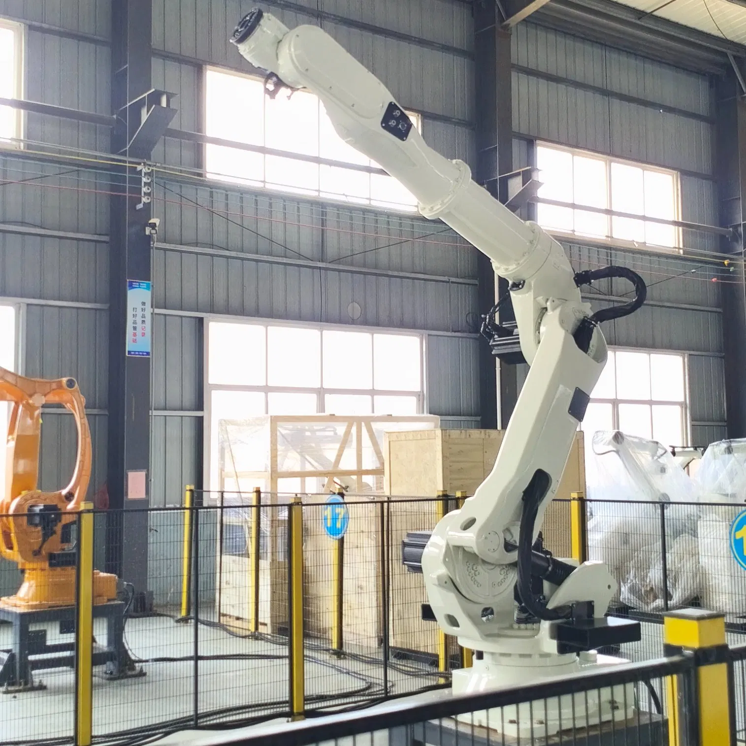 Programmable Industrial 6-Axis Palletizing Robot with 160 Kg Load for Loading Palletizing