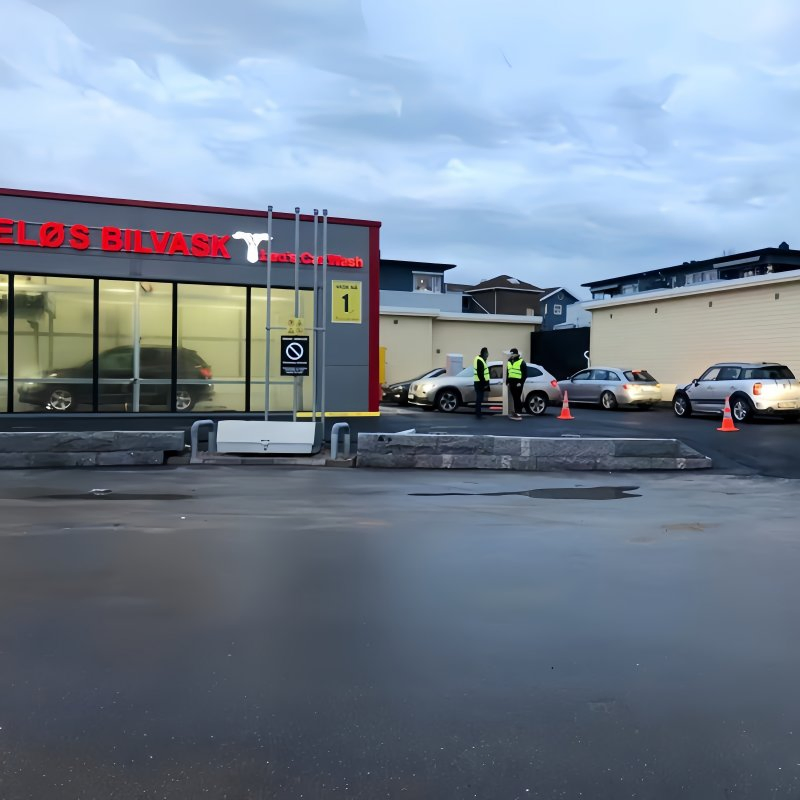 Automatic Car Wash Machine with Ai Vision Recognition - ISO 9001 Certified, Precise Cleaning