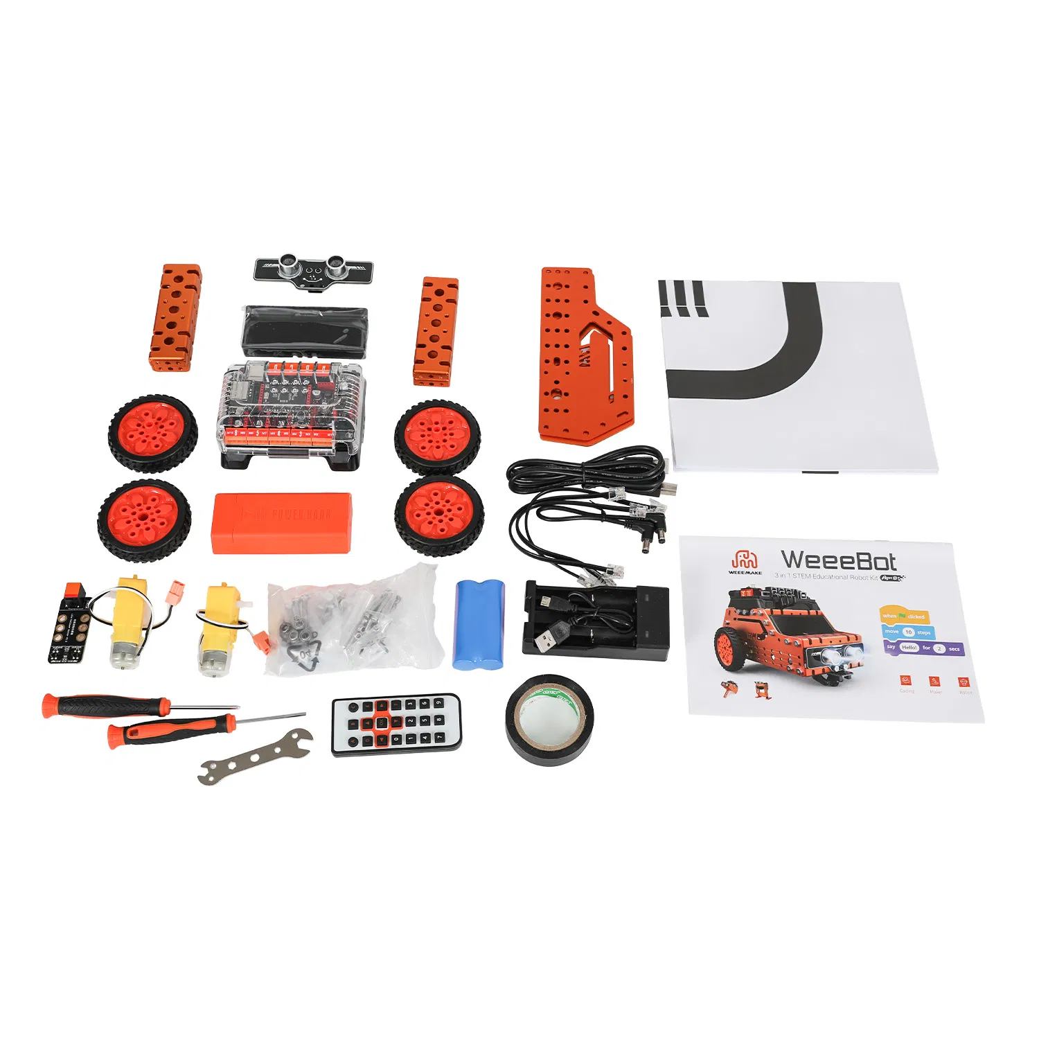 4 in 1 Jeep Classroom Stem Educational Coding Dly Programable Esp32 Robot Kit for School