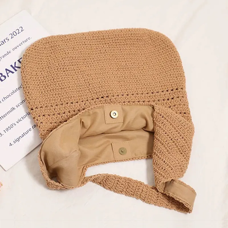 Cotton Shoulder Bag View 4