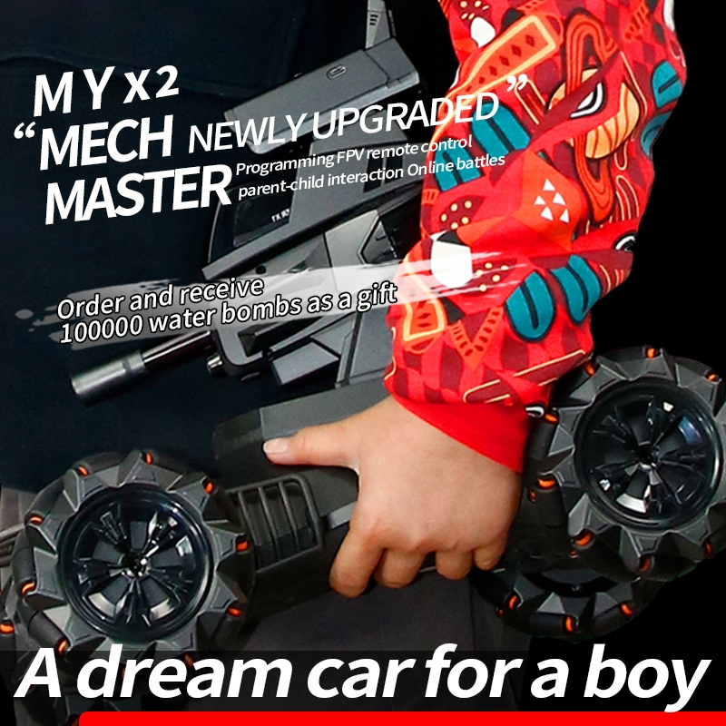 F06 Intelligent Humanoid Robot Programmable Kit with Gesture &amp; Touch Control Walking Stem Educational Toy for Kids Children