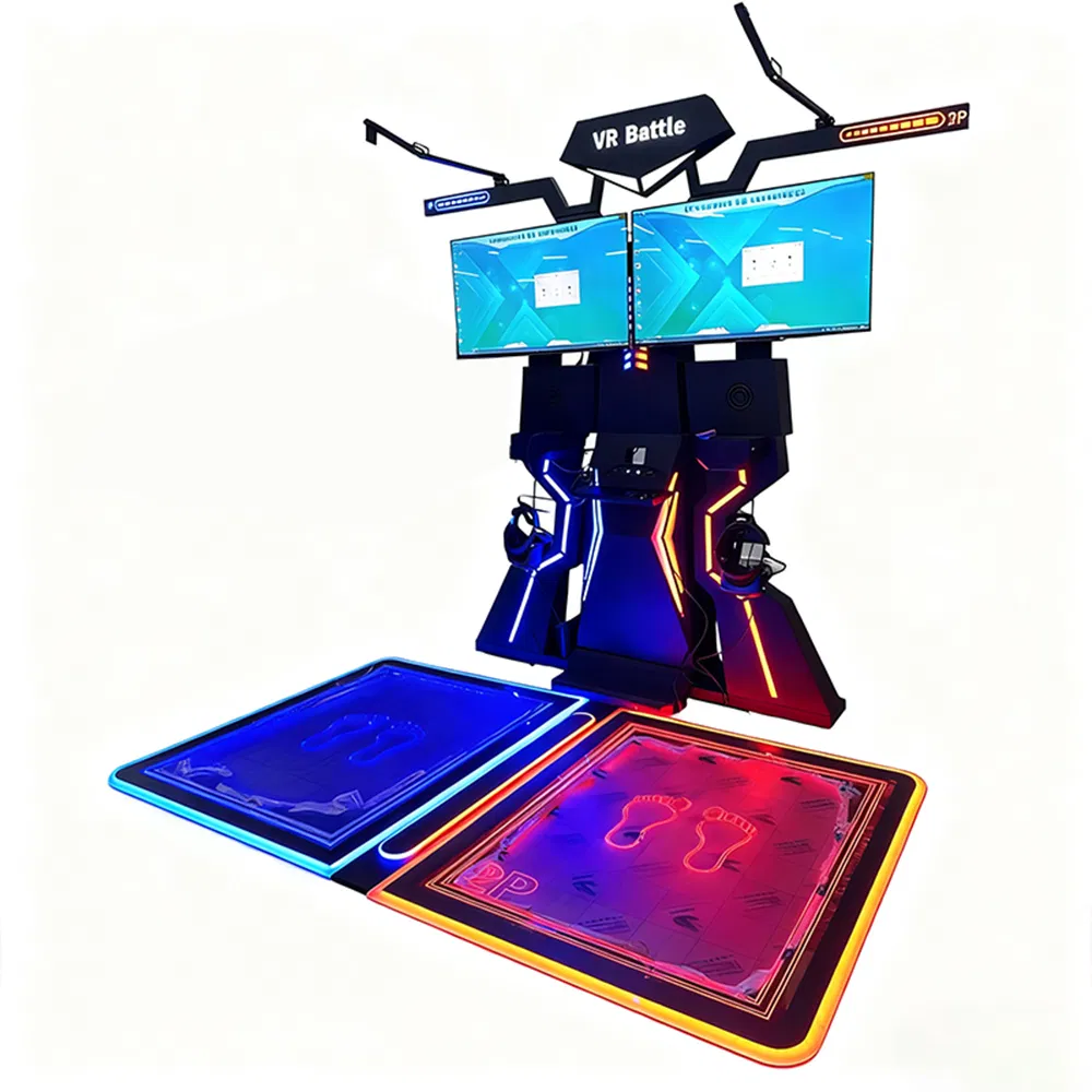 Competitive Dual-Player Vr Battle 2p Interactive Vr Arcade Machine