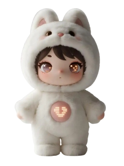 Direct from Factory AI Companion Robot Conversational AI Toy for Bedtime Companionship