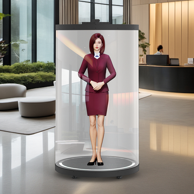 Interactive Ai Human with Intelligent Voice Activation Features