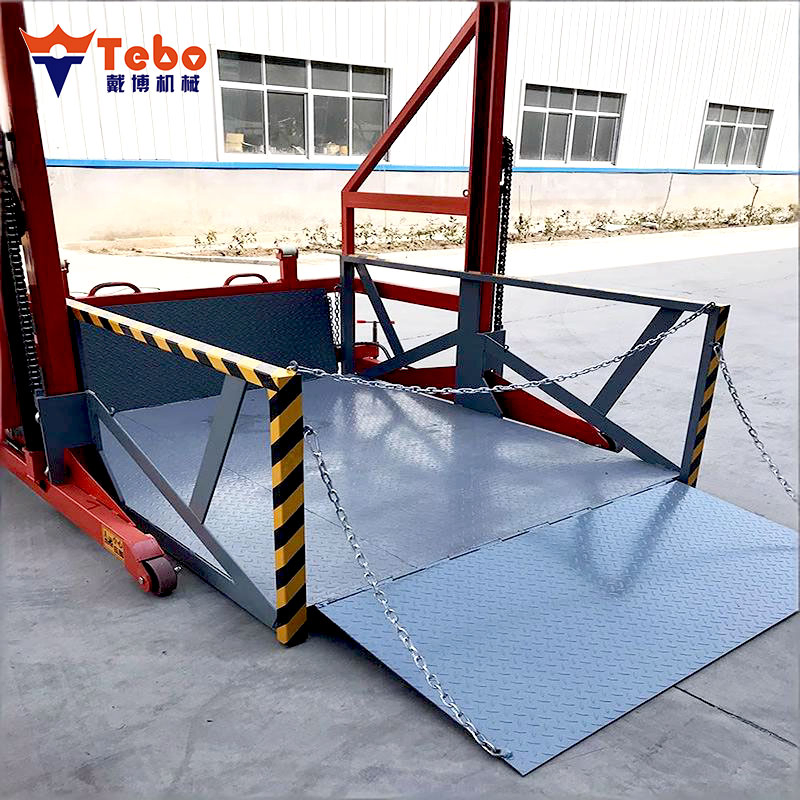 Customized Mobile Loading Platform for Container Handling and Unloading Needs