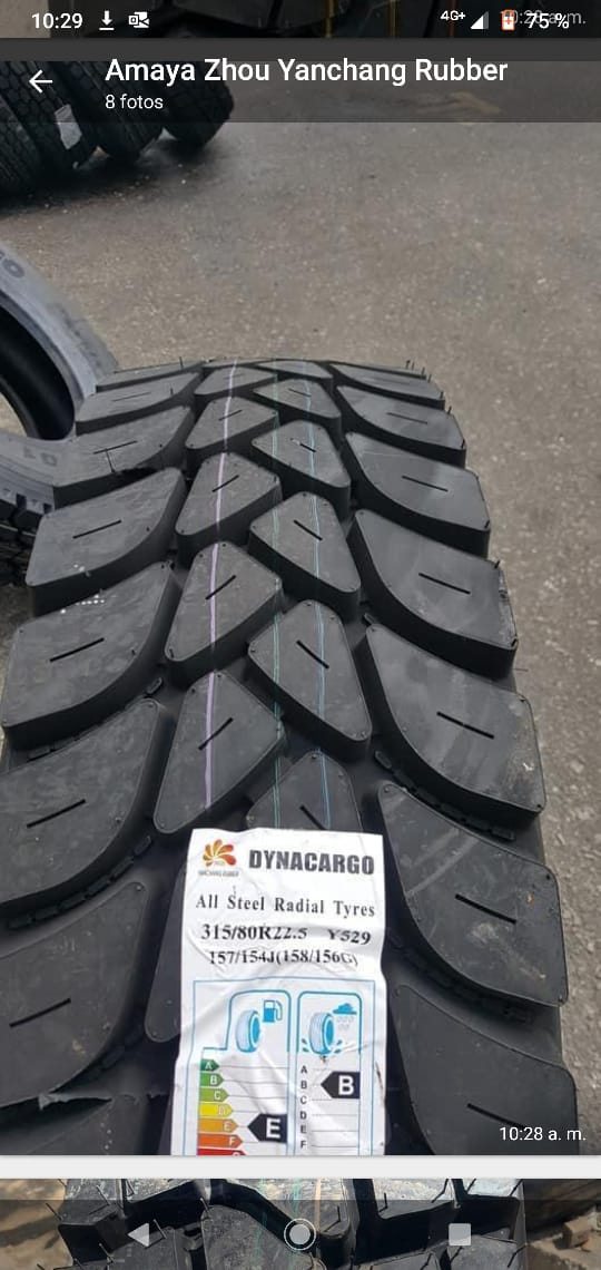 Y529 315/80r22.5 Truck Tires, on-off Road Tires, Brand Duraturn and Dynacargo, Top Quality and Competitive Price