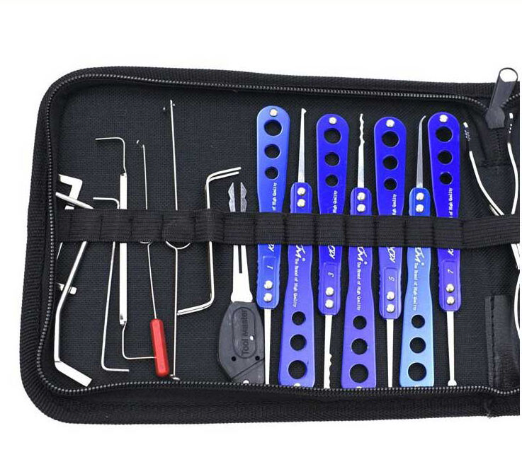 Locksmith Supplier Exercise Learning 30PCS Locksmith Automobile Lock Pick Tool Set Kit