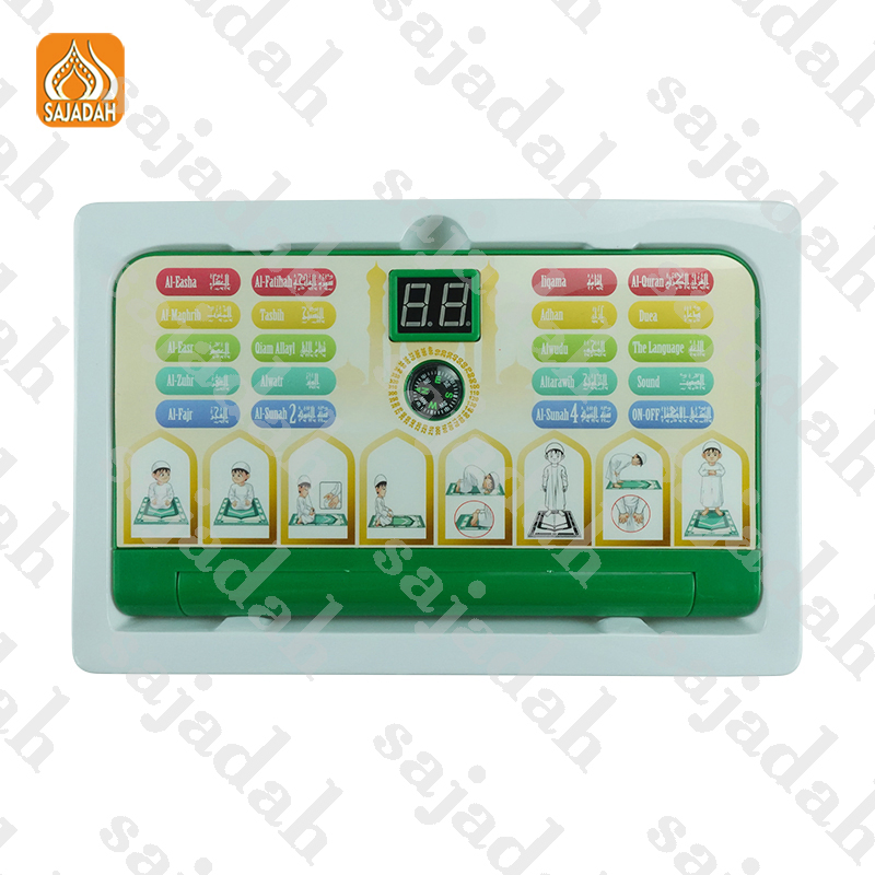 Manufacturer Customized Ranadan Gift Qr0 Sajadah Muslim Koran Player Worship Prayer Kit Learning Machine Talking Toys