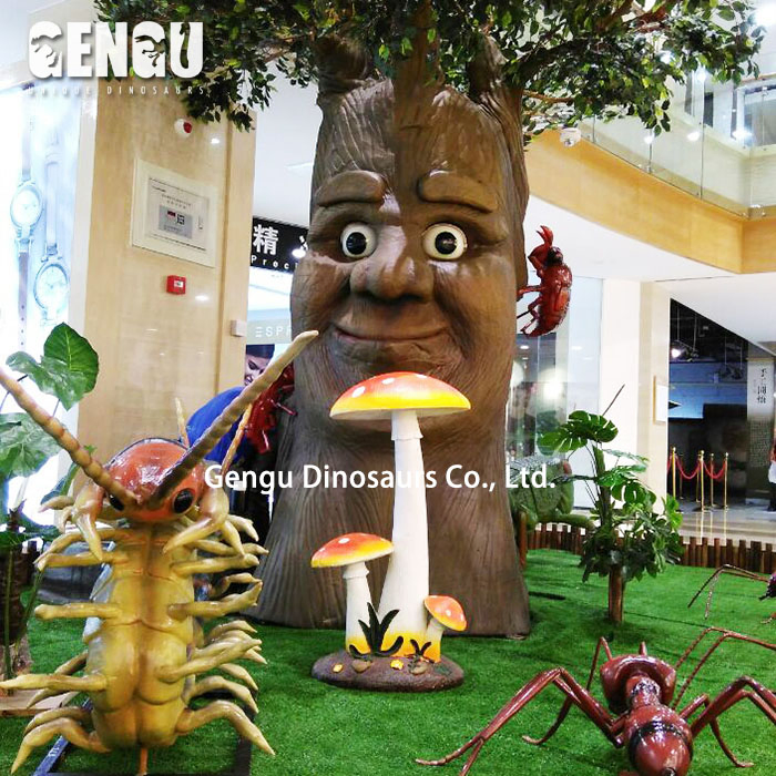 Simulation Talking Tree Robot for Game Center